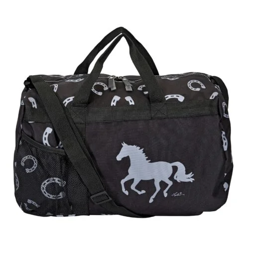 Running Horses Duffle Bag Horseshoes