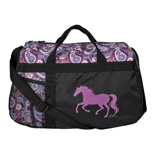 Running Horses Duffle Bag Paisley