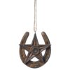 Rustic Horseshoe Star Ornament 2 Rustic Horseshoe Star Ornament