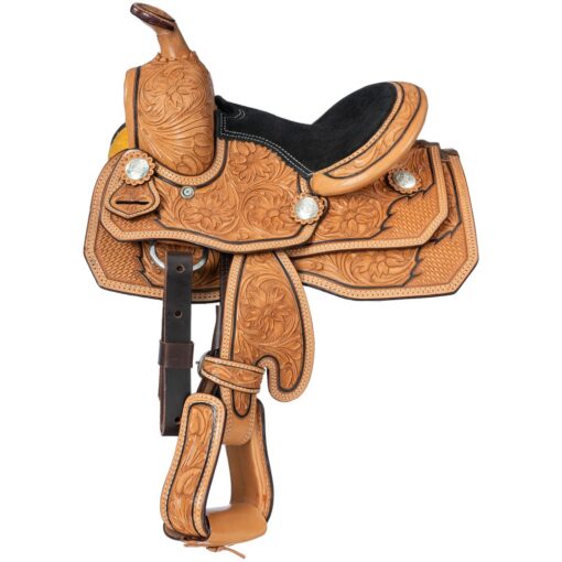 Silver Royal 8" Mini Hilltop Show Saddle