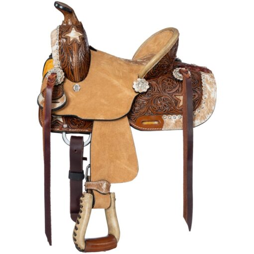 Silver Royal 8" Mini Marshal Barrel Saddle