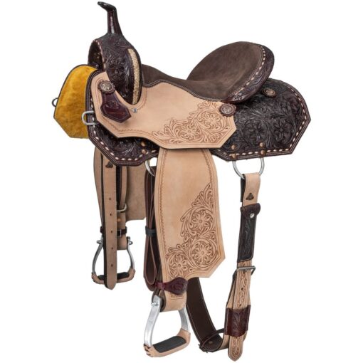 Silver Royal Bisbee Barrel Saddle 1