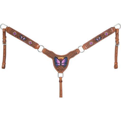 Silver Royal Butterfly Breastcollar