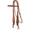 Silver Royal Butterfly Browband Headstall