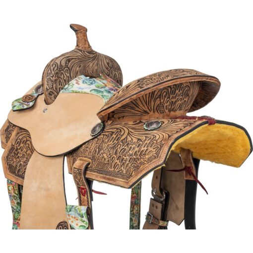 Silver Royal Cactus Barrel Saddle 3