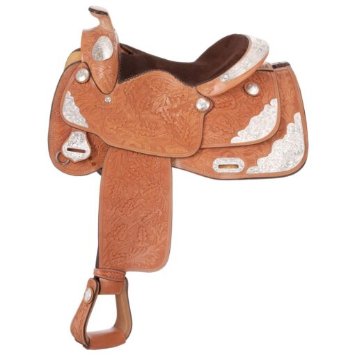 Silver Royal Classic Oak Silver Show Saddle Package