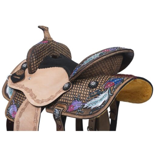 Silver Royal Delilah Barrel Saddle 3