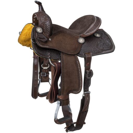 Silver Royal Jackpot Barrel Saddle 1