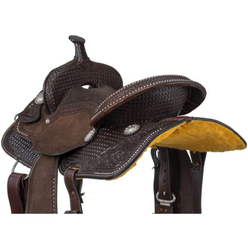 Silver Royal Jackpot Barrel Saddle 3
