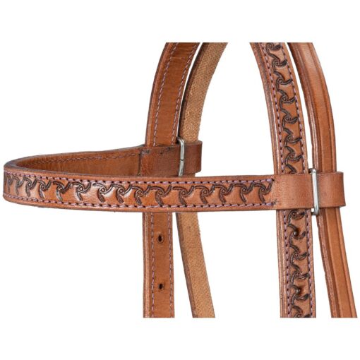 Silver Royal Mini Butterfly Browband Headstall 2
