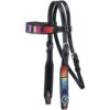 Silver Royal Mini Serape Browband Headstall