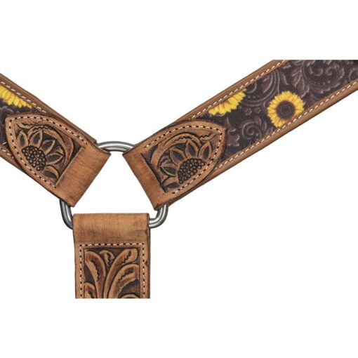 Silver Royal Mini Sunflower Breastcollar 1