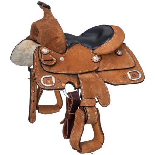 Silver Royal Miniature Training Saddle 1