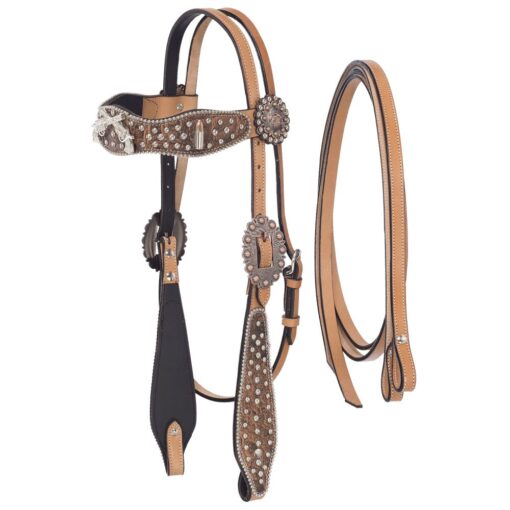 Silver Royal Pistol Annie Headstall & Reins