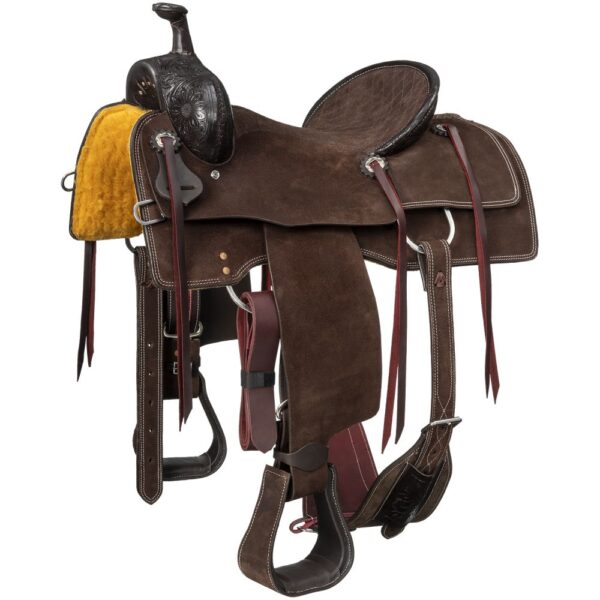 New! Silver Royal Skidmore Reiner Saddle main image 0