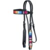 Silver Royal Serape Browband Headstall