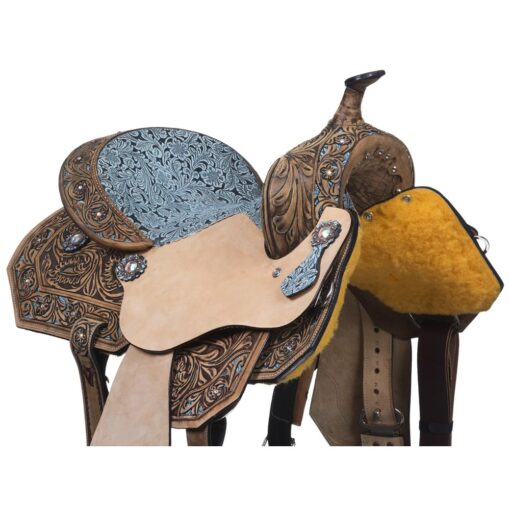 Silver Royal Skylar Barrel Saddle 2