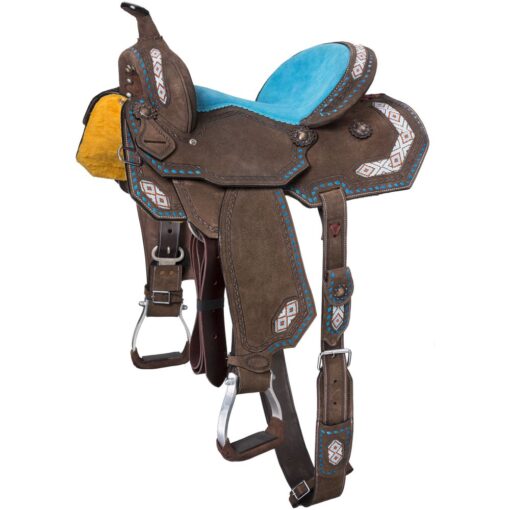 Silver Royal Sonora Barrel Saddle 1