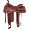 Silver Royal Youth Split Rail Ranch Saddle