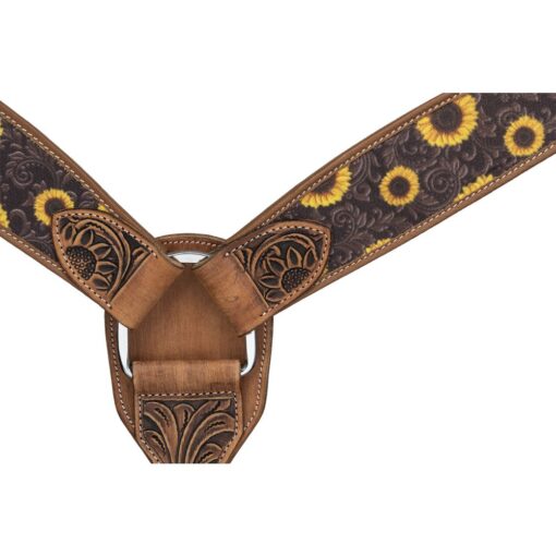 Silver Royal Sunflower Breastcollar 1