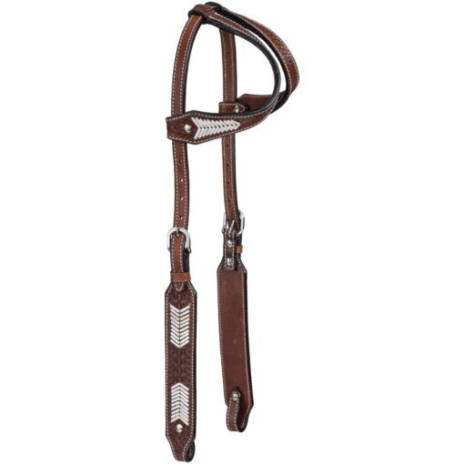 Silver Royal Vaquero Double Ear Headstall