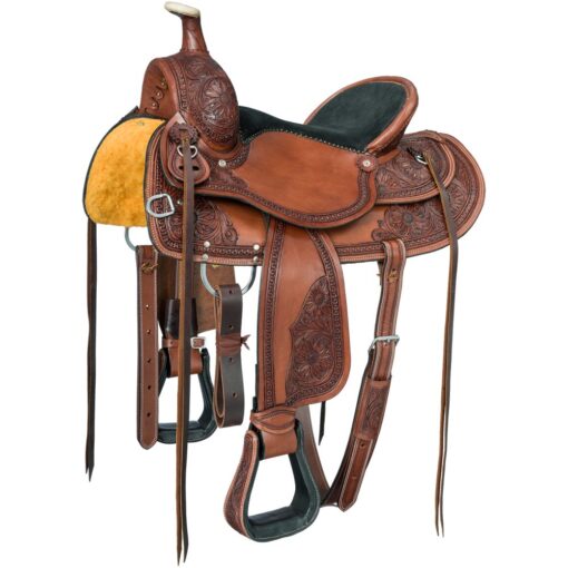 Silver Royal Wellington Wide Tree Saddle 1