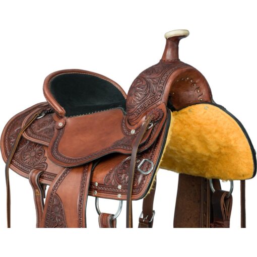 Silver Royal Wellington Wide Tree Saddle 2