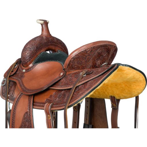 Silver Royal Wellington Wide Tree Saddle 3