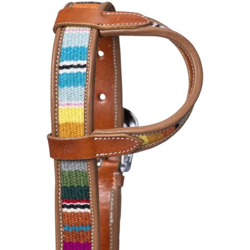 Silver Royal Woven Serape Belt One-Ear Headstall 11 Silver Royal Woven Serape Belt One Ear Headstall 4
