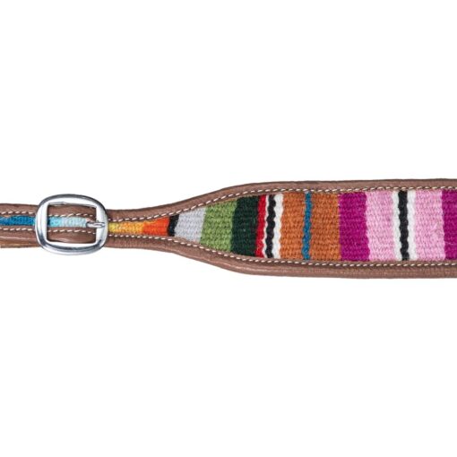 Silver Royal Woven Serape Wither Strap 2