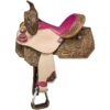 Silver Royal Youth Azalea Barrel Saddle Package