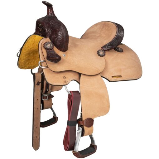 Silver Royal Youth Brooks Barrel Saddle 6 Silver Royal Youth Brooks Barrel Saddle 1
