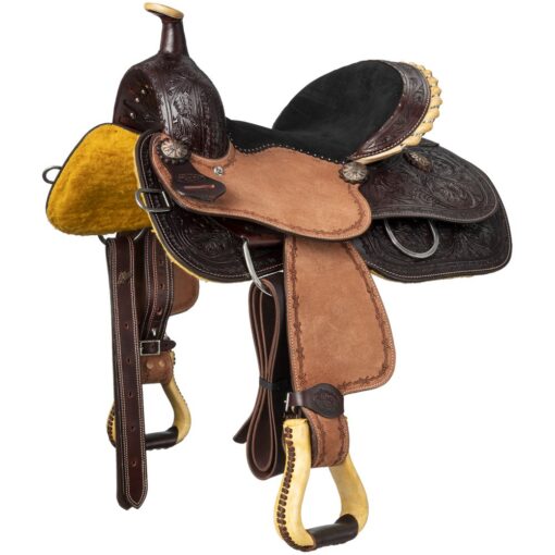 Silver Royal Youth High Plains Roper Saddle 1