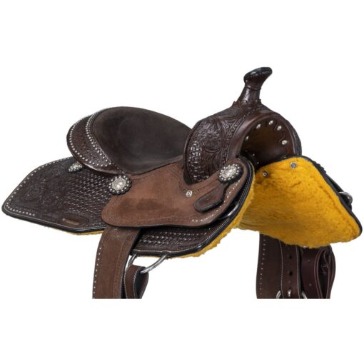 Silver Royal Youth Jackpot Barrel Saddle 2