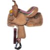 Silver Royal Youth Serape Barrel Saddle