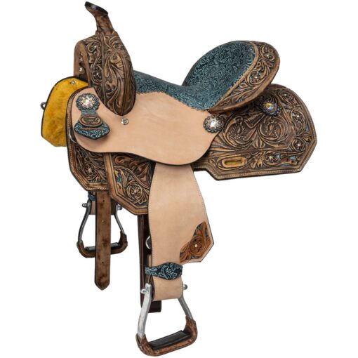 Silver Royal Youth Skylar Barrel Saddle Package 7 Silver Royal Youth Skylar Barrel Saddle 1