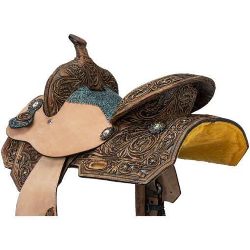 Silver Royal Youth Skylar Barrel Saddle Package 9 Silver Royal Youth Skylar Barrel Saddle 3