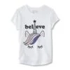 Simply Styled Unicorn Believe Kid's T-shirt 1 Simply Styled Unicorn Believe Kid's T-shirt
