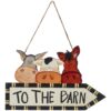 To The Barn Sign 1 To The Barn Sign