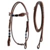 Silver Horse Flower Headstall Set 2 Tosoni Selleria Flower Headstall SetNaN