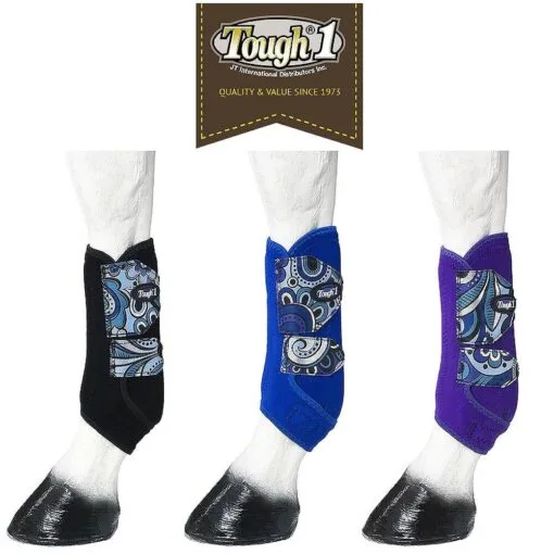 Tough 1 Paisley Shimmer Vented Sport Boot