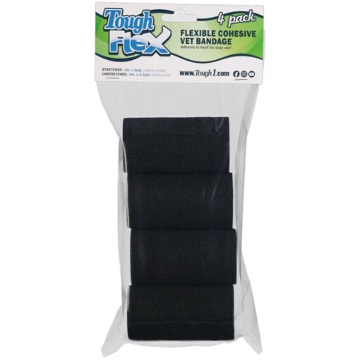 Tough Flex 4 Pack Black