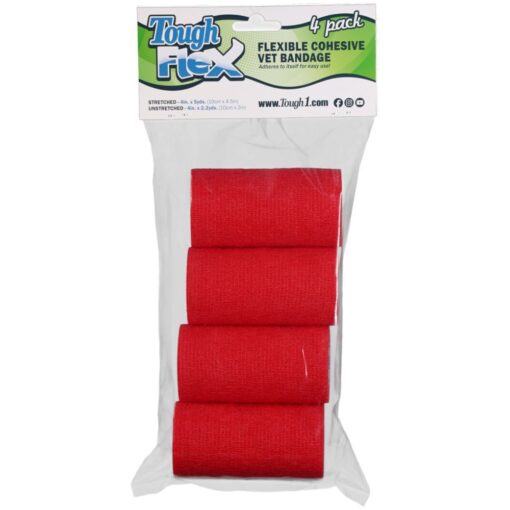 Tough Flex 4 Pack Red