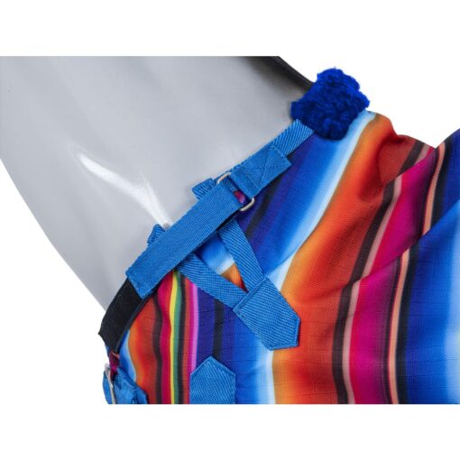 Tough1 1200D Mini Serape Turnout Sheet with Snuggit Neck 1