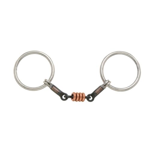 Tough1 3-Piece Sweet Iron Ring Snaffle