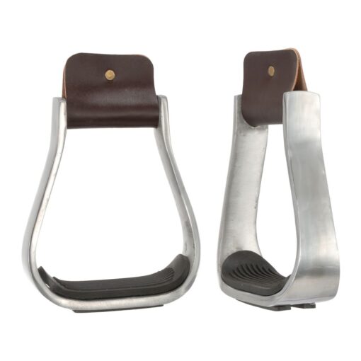 Tough1 Aluminum Stirrups with Rubber Pad