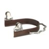Tough1 Antique Brown Sidewinder Bumper Spurs 1 Tough1 Antique Brown Sidewinder Bumper Spurs