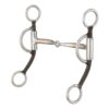 Tough1 Antique Brown Training Snaffle 2 Tough1 Antique Brown Training Snaffle