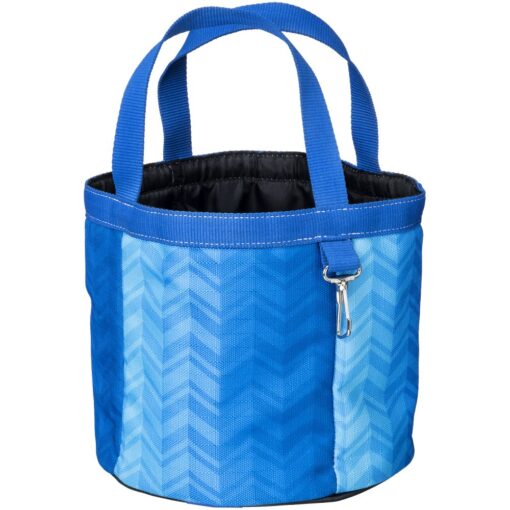 Tough1 Blue Chevron Final Touches Grooming Caddy