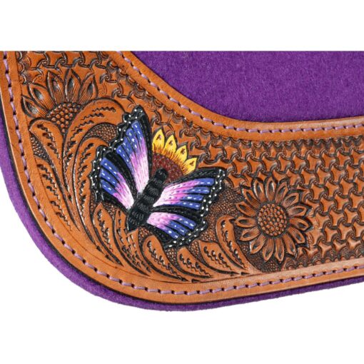 Tough1 Butterfly Saddle Pad - 28 x 28 6 Tough1 Butterfly Saddle Pad 28 x 28 1